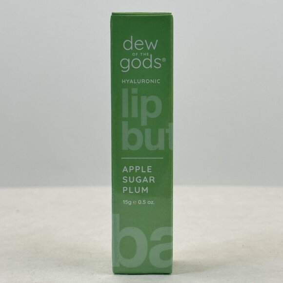Dew Of The Gods Hyaluronic Lip Butter Apple Sugar Plum Sorbe Nourishing 15g NEW - Picture 1 of 8